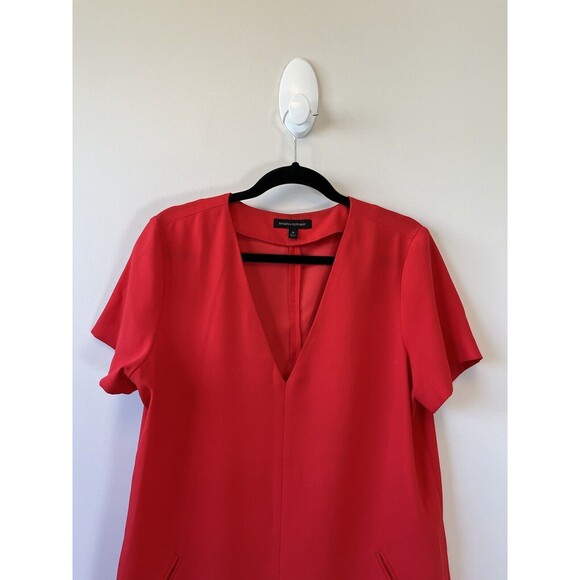Banana Republic Red Dress high low - Picture 6 of 9